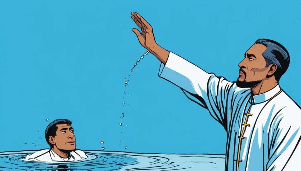 Rajah Tupaz's baptism