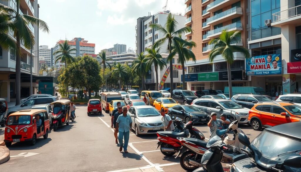 parking for tourists