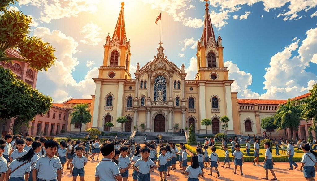 The Role of the Catholic Church in Education and Social Welfare