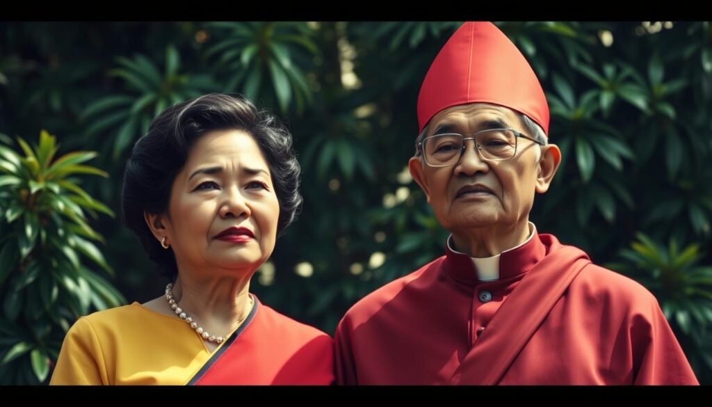 Corazon Aquino and Cardinal Sin