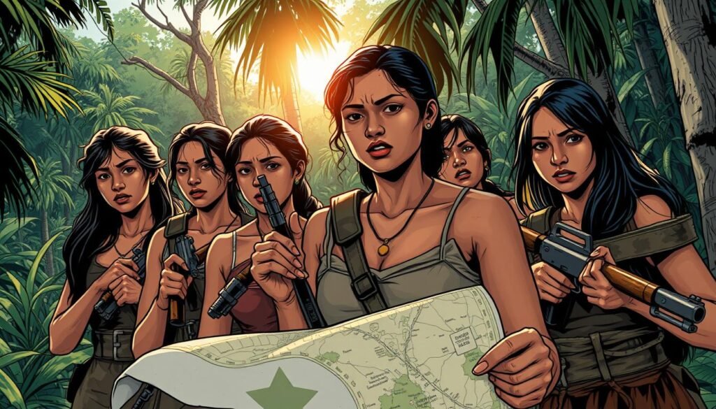 Filipino women in the resistance