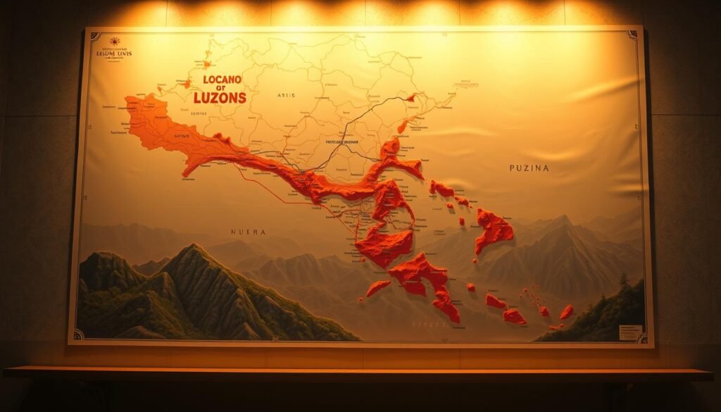 Geographic distribution of Ilocano speakers