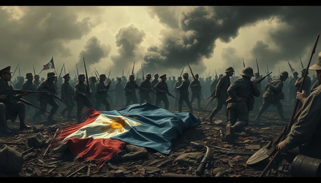 disunity in the Philippine forces