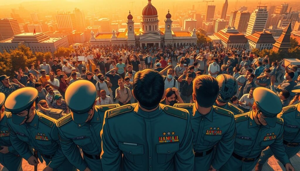 military leadership and civil society