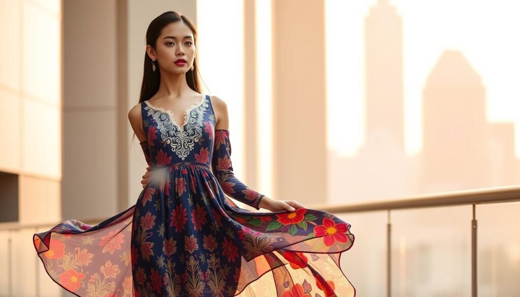 modern Philippine dress