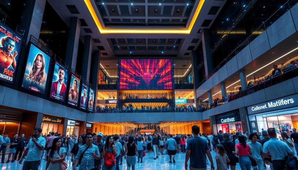 modern movie experience in malls