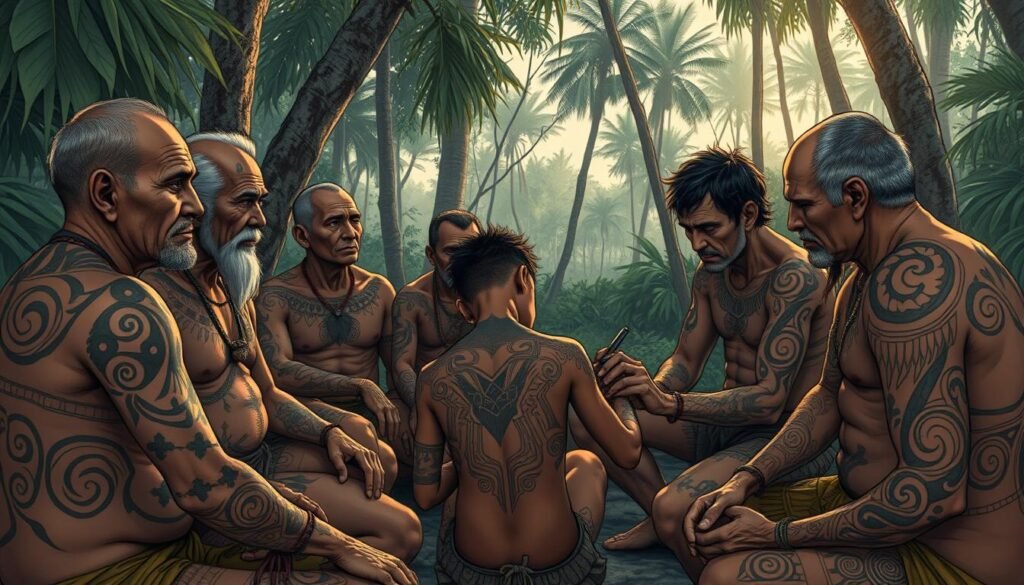 social identity and status in pre-colonial tattoos