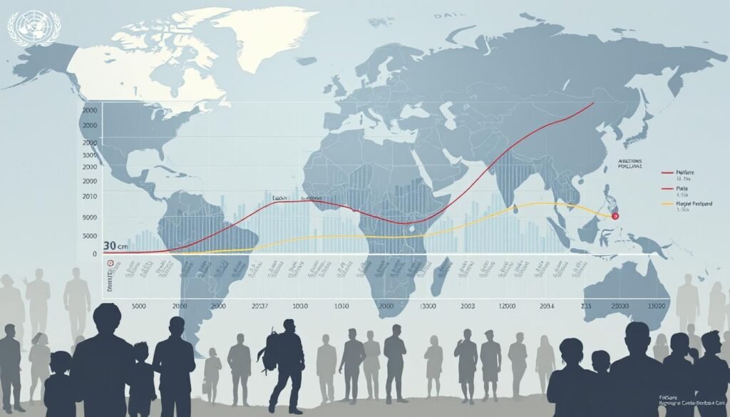 united nations population trends